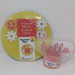 Magnetic Sign & Light Up Sign